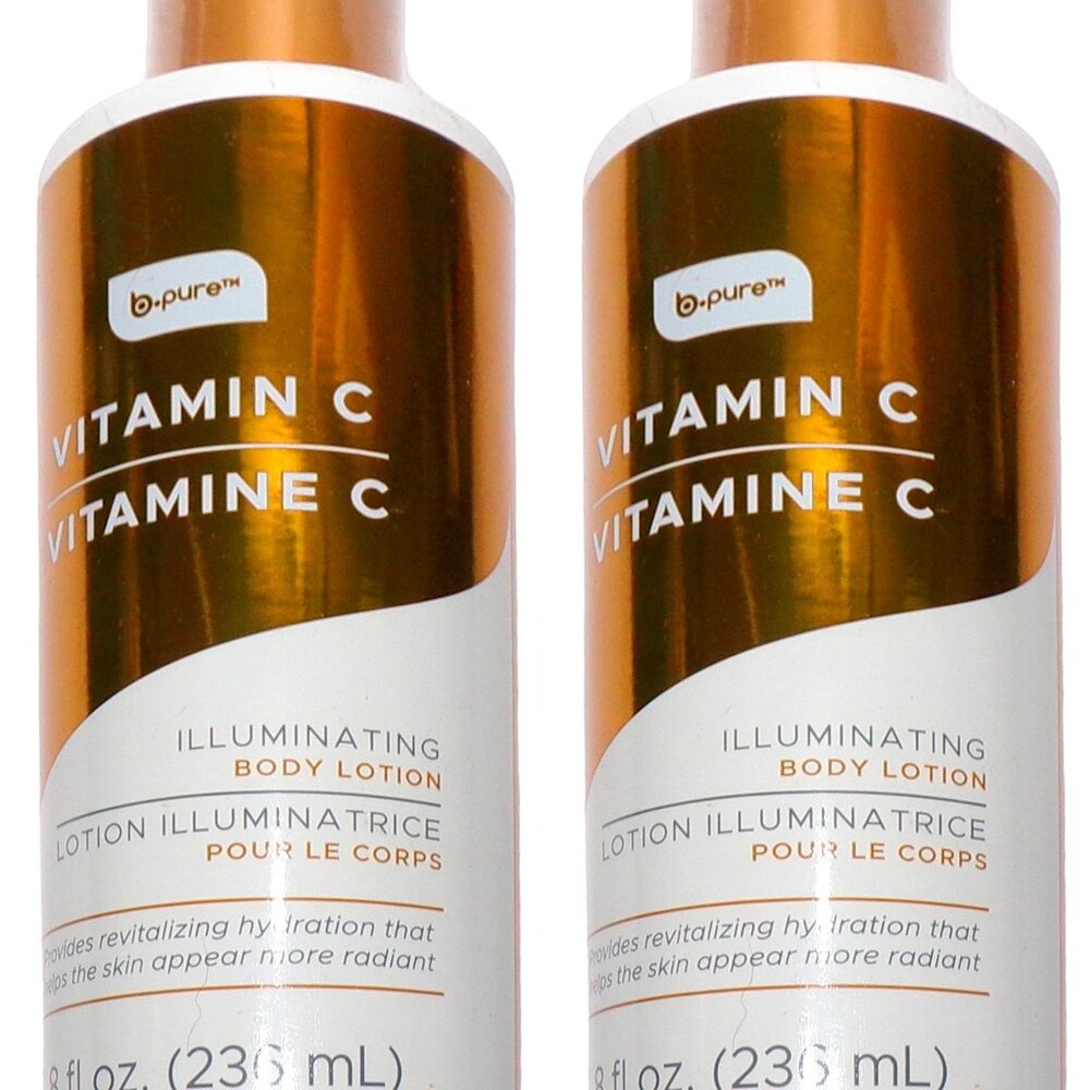 b-pure Vitamin C Illuminating Body Lotion 8oz (Set of 2)